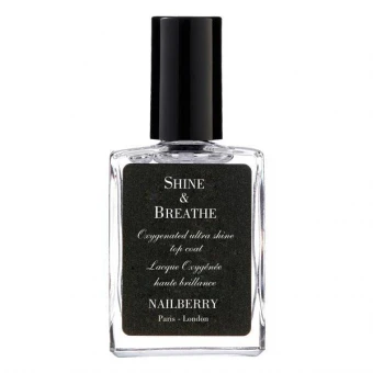 NAILBERRY Shine & Breathe Oxygenated Ultra Shine Top Coat 15 Ml 3 NAILBERRY Shine & Breathe Oxygenated Ultra Shine Top Coat 15 Ml