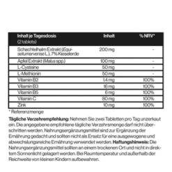 Scandinavian Biolabs Hair Nutrient Tablets 60 Stück 9 Scandinavian Biolabs Hair Nutrient Tablets 60 Stück -Kosmetikgeschäft 1440462 Scandinavian Biolabs Hair Nutrient Tablets 60 Stueck.7c454656
