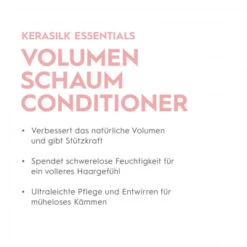 KERASILK Volumen Schaum Conditioner 150 Ml -Kosmetikgeschäft 2537869 KERASILK Volumen Schaum Conditioner 150 ml.bc4d2800