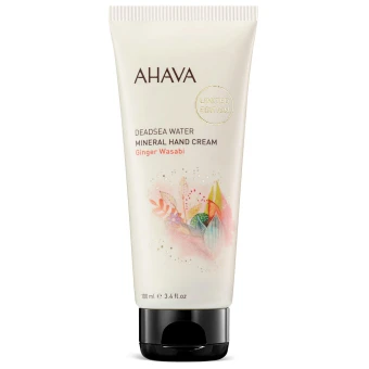 AHAVA Deadsea Water Mineral Hand Cream Ginger Wasabi 100 Ml 3 AHAVA Deadsea Water Mineral Hand Cream Ginger Wasabi 100 Ml